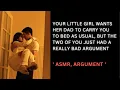 Download Lagu [ASMR] Your little baby wants her Daddy to carry you to bed as usual but just had an argument.
