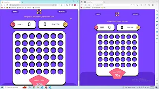 Connect four game - React Node