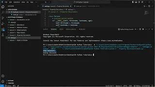 Property Decorators OO Python Tutorials