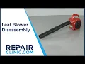 Homelite Leaf Blower Disassembly - Leaf Blower Repair Help