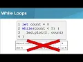 micro bit - While Loops