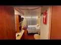 Carnival Miracle 30 Second Room 4146 Tour 4K Interior - Obstructed Ocean View