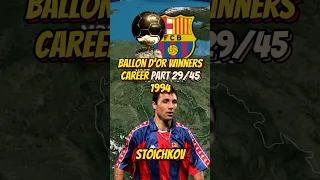 Hristo Stoichkov Ballondor 1994 Pt29 45 Football Barcelona Stoichkov 