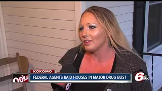 Federal agents raid houses as part of major drug bust in Kokomo