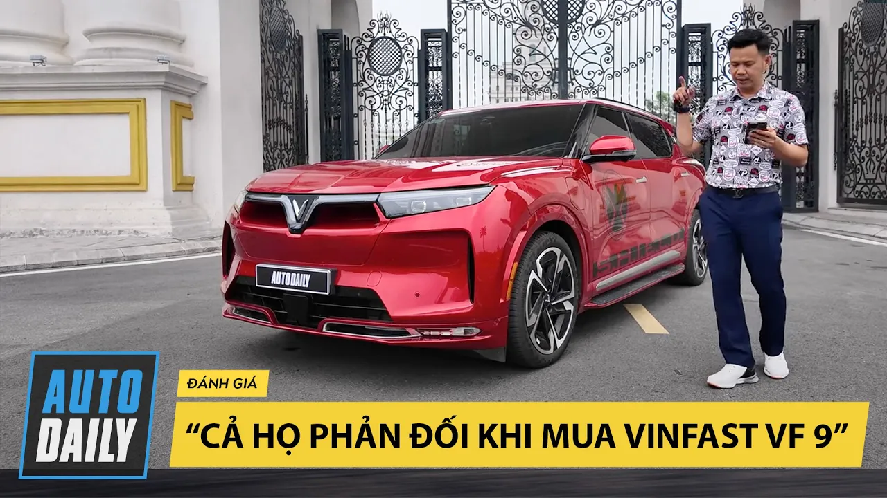 Outline Video "Cả họ phản đối khi em mua VinFast VF 9"