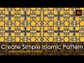 create simple islamic pattern adobe illustrator tutorial
