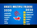 How To Create Multiple Folders And Subfolders At Once On Windows 2026 - CMD Batch Files