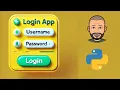 How to build a simple Login GUI using PYTHON