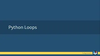 12 - Python Basic Concepts Python Loops In Malayalam