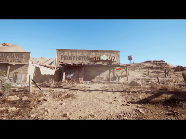 [WIP] Fallout New Vegas in Unreal Engine 4: Goodsprings