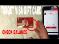 How To Check Target Visa Gift Card Balance