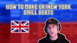 how to make new york uk drill beats in fl studio