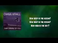 Diana Krall - How Deep Is The Ocean (Lyrics)