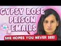 Gypsy Rose Leaked Prison Emails She HOPES YOU MISS Lies More EXPOSED