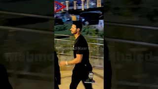 محمد الشناوي حارس مرمي الاهلي في عزاء والدة احمد عصام 