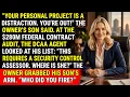 They Fired the One Person Who Could Save Their 280M Federal Contract Corporate Checkmate