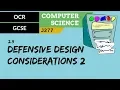 75 OCR GCSE J277 2 3 Defensive design considerations 2