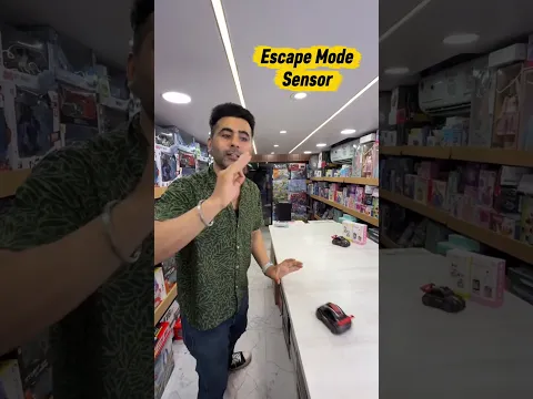 Remote control car with follow me sensor and camera to record videos for kids
