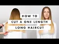 One Length Haircut Tutorial - MIG Training