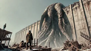 No Futuro, Seres Colossais Atacam a Terra e os Humanos Constroem Imensas Muralhas, Mas Não Resistem