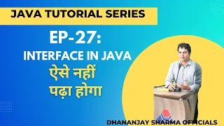 EP-27 Java Tutorial Interface in Java