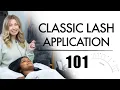 LASH EXTENSIONS 101 Classic Lash Application Tutorial Lost Artistry