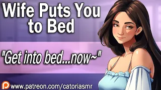 ASMR Your Wife Takes You Back to Bed You need sleep Caring Comfort Assertive