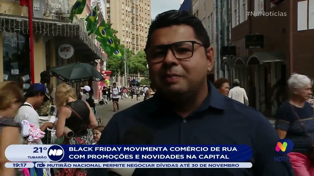 Black Friday movimenta comércio e a economia em Florianópolis
