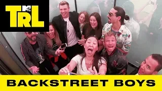 backstreet boys surprise fans w i want it that way u0026 as long as you love me sing a longs trl
