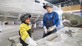 We Didn’t Expect to Weld on Our Fiberglass Boat | Step 469