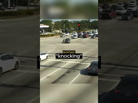 passed out senior SAVED by other drivers at intersection