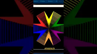 Python Turtle Graphics Rainbow Star Pattern
