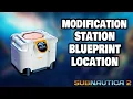 How to find MODIFICATION STATION Blueprint in Subnautica 2