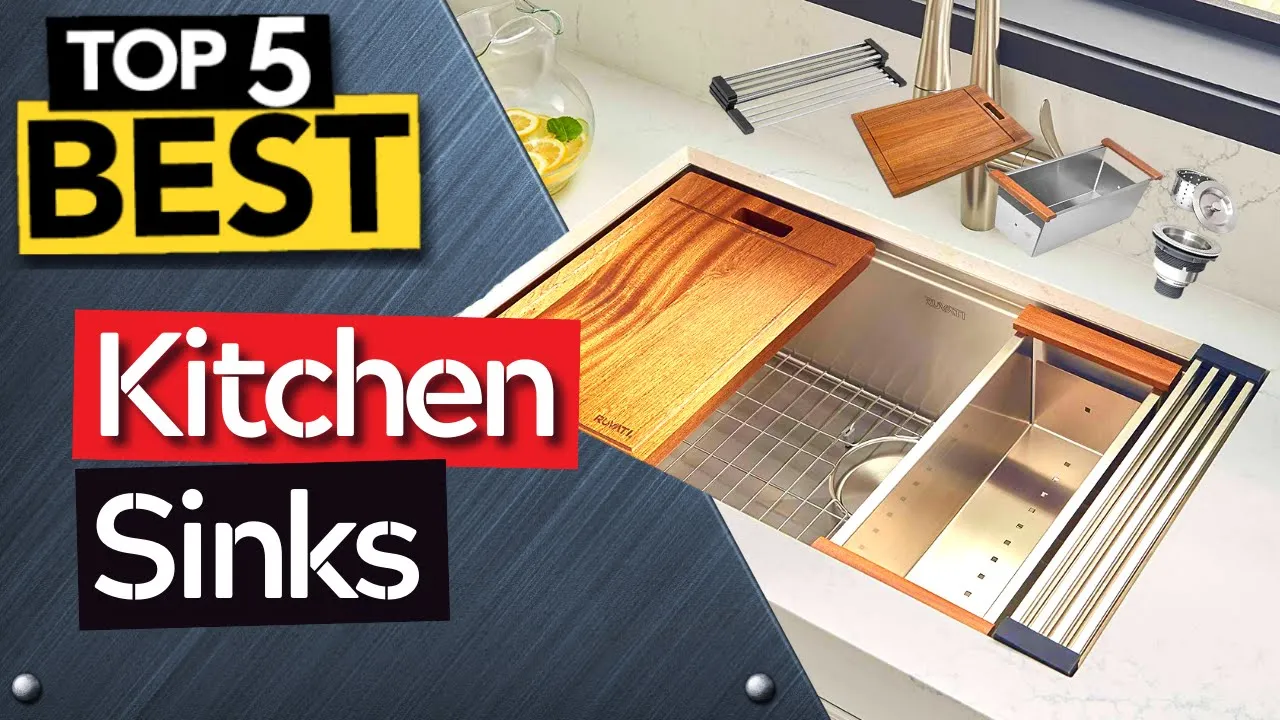 TOP 5 Best Kitchen Sink [ 2023 Buyer's Guide ]
