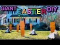 GIANT OUTDOOR EASTER DECOR