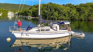 CS30 Sailboat FULL TOUR ($20,000 – Tiny – Sleeps 6 – Sails Fast – Canadian Sailcraft)