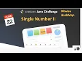 single number ii single number 2 single number leetcode leetcode 137