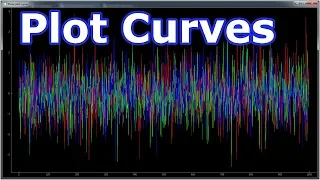 How To Plot Data Curves in Pyqtgraph Data Visualization In PyQt