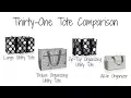 Thirty-one Tote Bag Comparison