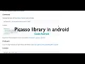 Implementing Picasso Library in Android Studio 4 0