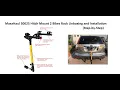 MaxHaul 50025 Hitch Mount 2 Bikes Rack Unboxing and Installation