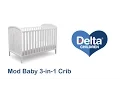 Delta Children Mod Baby 3-in-1 Crib