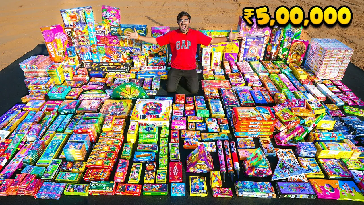 Biggest Diwali Stash 2026 Worth ₹500000🔥| लो आ गये धाँसू और नये पटाखे | Maza Aa Gaya