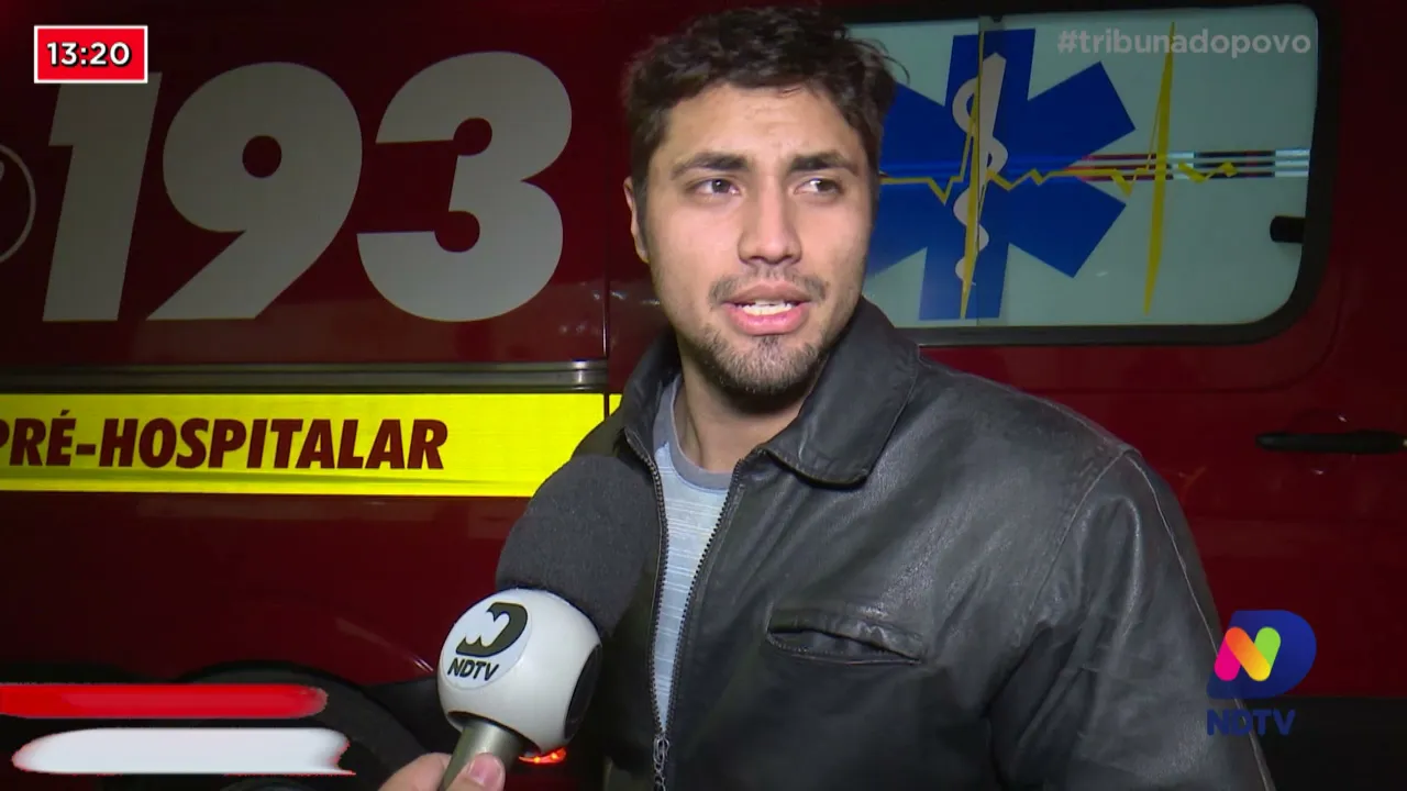 Acidente entre motos em Joinville: Três ficam feridos no Paranaguamirim