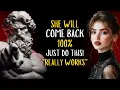 Download Lagu ZE KOMT 100% TERUG ALS JE DIT DOET! Dit WERKT ECHT! | Stoïcisme