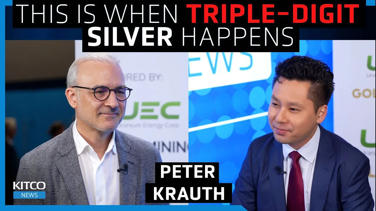 $300 silver is coming; If silver hits this floor, start buying - Peter Krauth