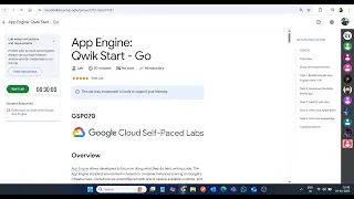 App Engine Qwik Start - Go Lab Solution Google Cloud Arcade 2025