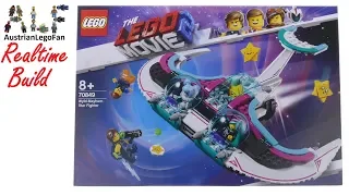 Lego Movie 2 70849 Wyld Mayhem Star Fighter realtime Build