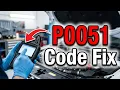 How To Fix P0051 Code Oxygen Sensor Heater Control Circuit Low Bank 2 Sensor 1 Repair