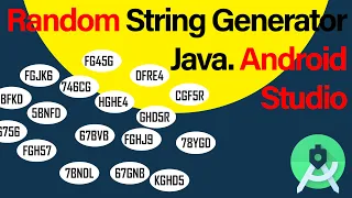 Random String Generator Java Android Studio